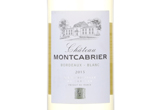 Château Montcabrier Sauvignon Blanc-Sémillon Bordeaux Supérieur,2015