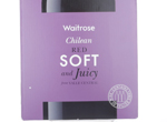 Waitrose Soft and Juicy Chilean Red,NV