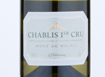 Chablis 1er Cru Mont de Milieu,2018