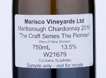 Marisco Vineyards Craft Series 'The Pioneer' Chardonnay,2016