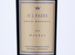 HJ Fabre Gran Reservado Malbec,2018