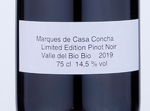 Marques de Casa Concha Pinot Noir Limited Edition,2019