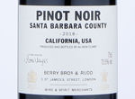 Berry Bros. & Rudd Santa Barbara County Pinot Noir by Au Bon Climat,2018