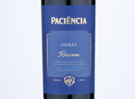 Paciência Shiraz Reserva Tinto,2018