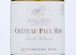 Château Paul Mas Blanc "Belluguette",2019