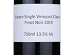 Giesen Single Vineyard Clayvin Pinot Noir,2019