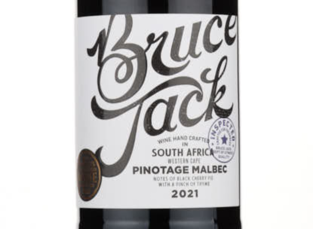 Bruce Jack Lifestyle Pinotage Malbec,2021