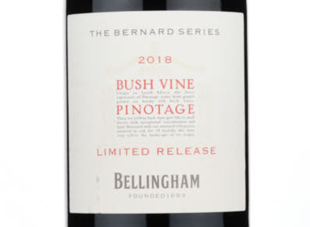 Bellingham The Bernard Series Bush Vine Pinotage,2018