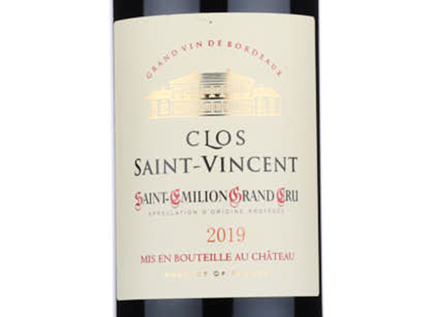 Clos Saint Vincent,2019