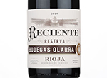 Reciente Reserva,2018