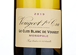 Vougeot 1er Cru Le Clos Blanc De Vougeot,2019