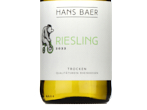 Hans Baer Riesling Rheinhessen Trocken,2022