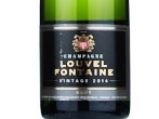 Louvel Fontaine Vintage Champagne,2014