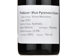 Blue Pyrenees Estate Shiraz Marsanne,2022