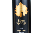 Eden Springs High Eden Shiraz,2018