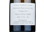 Greyfriars Vineyard Blanc de Noirs Brut,2019