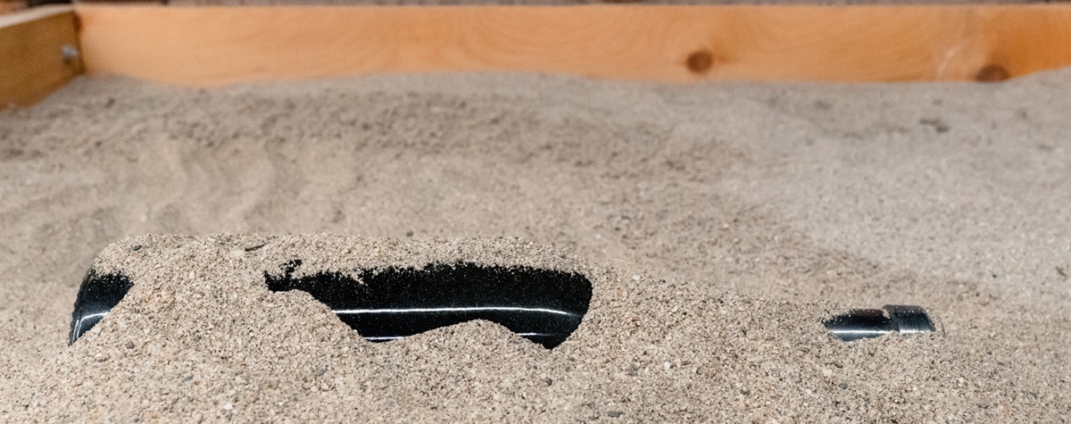 The benefits of ageing in sand