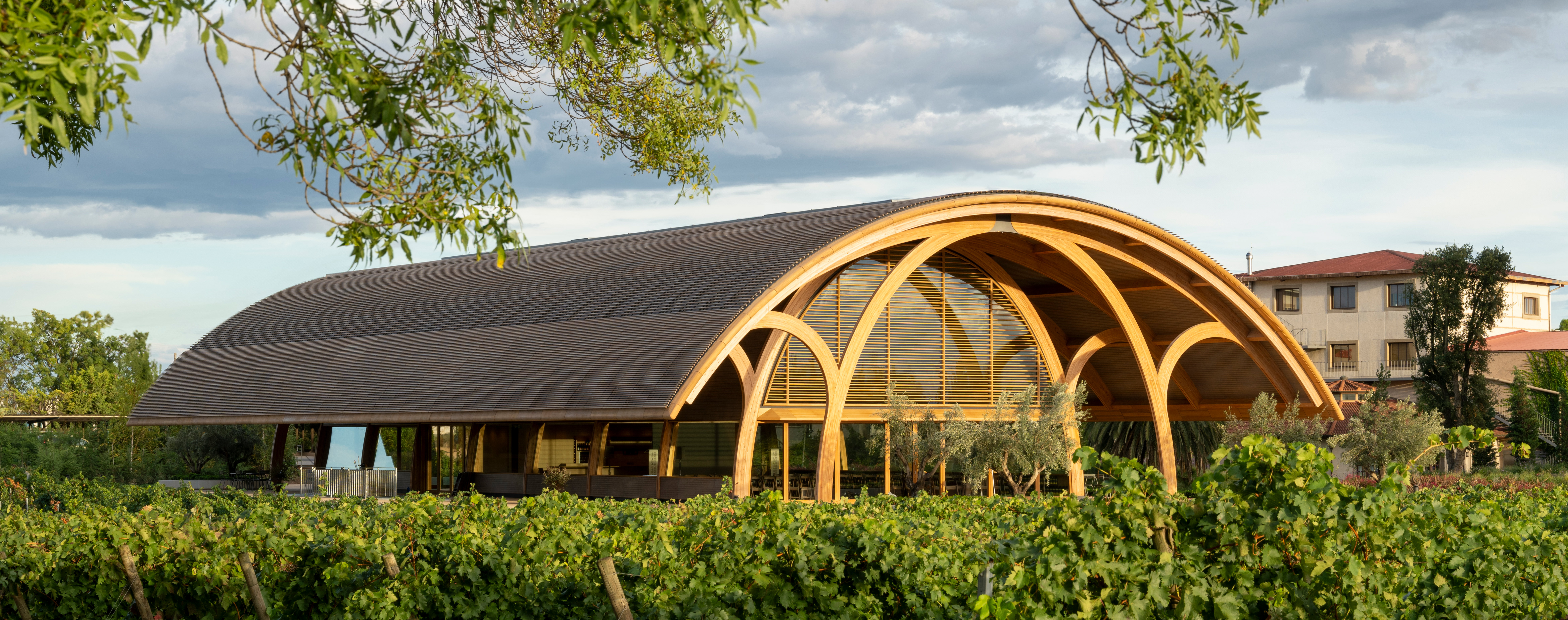 Impressive visitor centre transforms site