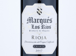 Morrisons The Best Marques de Los Rios Rioja Crianza,2017