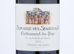 Domaine des Sénéchaux Châteauneuf-du-Pape Blanc,2019