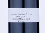 Marques de Casa Concha Merlot,2018