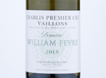 Chablis Premier Cru Vaillons Domaine,2018