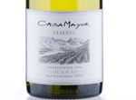 Casa Mayor Reserva Rio De Los Andes Chardonnay,2019