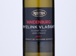 Ryzlink vlassky Maidenburg,2017