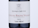 Gabriel Meffre Côtes du Rhône Villages Saint Siffrein,2019