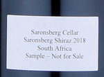 Saronsberg Shiraz,2018