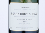 Berry Bros. & Rudd English Sparkling Blanc de Blancs by Hambledon Vineyards Hampshire England,2015