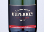 Champagne Duperrey Brut,2012