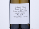 Yealands Estate Single Vineyard Sauvignon Blanc,2020